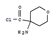 (9ci)-4-氨基四氢-2H-吡喃-4-羰酰氯结构式_761340-01-6结构式