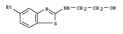 Ethanol, 2-[(5-ethyl-2-benzothiazolyl)amino]-(9ci) Structure,761352-88-9Structure