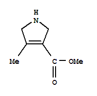 (9ci)-2,5-二氢-4-甲基-1H-吡咯-3-羧酸甲酯结构式_761369-95-3结构式