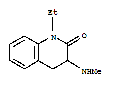 2(1H)-quinolinone,1-ethyl-3,4-dihydro-3-(methylamino)-(9ci) Structure,762206-46-2Structure