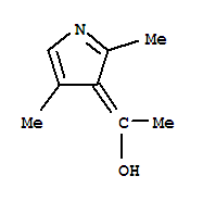 Ethanol, 1-(2,4-dimethyl-3h-pyrrol-3-ylidene)-(9ci) Structure,763024-00-6Structure