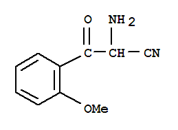 Benzenepropanenitrile, alpha-amino-2-methoxy-beta-oxo-(9ci) Structure,763031-62-5Structure