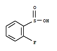 Benzenesulfinic acid, 2-fluoro-(9ci) Structure,763049-18-9Structure