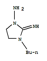 (9ci)-3-丁基-2-亚氨基-1-咪唑啉胺结构式_763069-66-5结构式