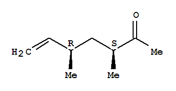 6-Hepten-2-one, 3,5-dimethyl-, (3r,5s)-rel-(9ci) Structure,763084-02-2Structure