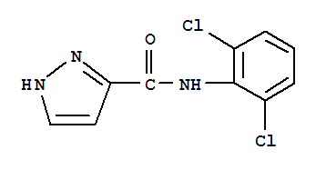 1H-pyrazole-3-carboxamide,n-(2,6-dichlorophenyl)-(9ci) Structure,763108-27-6Structure