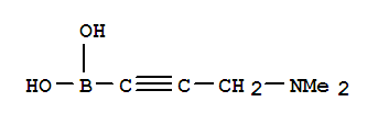 Boronic acid, [3-(dimethylamino)-1-propynyl]-(9ci) Structure,763120-64-5Structure