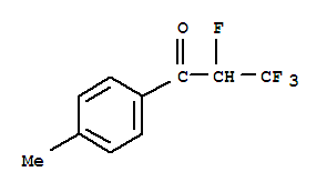 (9ci)-2,3,3,3-四氟-1-(4-甲基苯基)-1-丙酮结构式_76435-42-2结构式