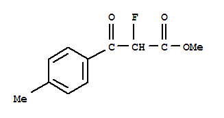 Benzenepropanoic acid, alpha-fluoro-4-methyl-beta-oxo-, methyl ester (9ci) Structure,76435-48-8Structure