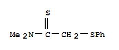 Ethanethioamide, n,n-dimethyl-2-(phenylthio)- Structure,76454-68-7Structure