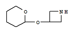 (9ci)-3-[(四氢-2H-吡喃-2-基)氧基]-氮杂丁烷结构式_764644-39-5结构式