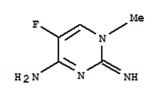 (9ci)-5-氟-1,4-二氢-4-亚氨基-1-甲基-2-嘧啶胺结构式_765218-13-1结构式