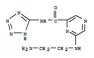 Pyrazinecarboxamide, 6-[(2-aminoethyl)amino]-n-1h-tetrazol-5-yl-(9ci) Structure,765237-25-0Structure