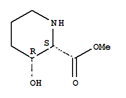 2-Piperidinecarboxylic acid, 3-hydroxy-, methyl ester, (2r,3s)-rel-(9ci) Structure,765251-99-8Structure