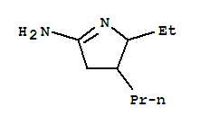 (9ci)-2-乙基-3,4-二氢-3-丙基-2H-吡咯-5-胺结构式_765304-78-7结构式