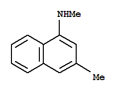 (9ci)-n,3-二甲基-1-萘胺结构式_76588-00-6结构式