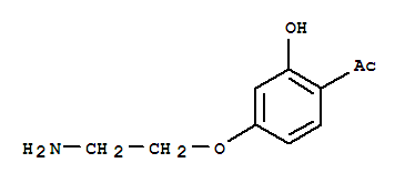 Ethanone, 1-[4-(2-aminoethoxy)-2-hydroxyphenyl]-(9ci) Structure,766446-05-3Structure