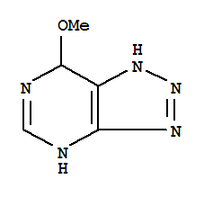 1H-1,2,3-triazolo[4,5-d]pyrimidine,4,7-dihydro-7-methoxy-(9ci) Structure,766446-61-1Structure