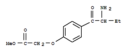 (9ci)-[4-(2-氨基-1-氧代丁基)苯氧基]-乙酸甲酯结构式_766454-21-1结构式