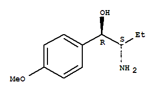 Benzenemethanol, alpha-(1-aminopropyl)-4-methoxy-, [r-(r*,s*)]-(9ci) Structure,766474-45-7Structure