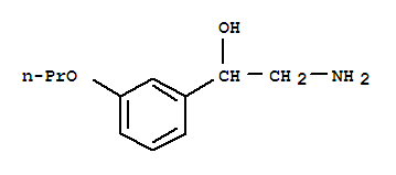 Benzenemethanol, alpha-(aminomethyl)-3-propoxy-(9ci) Structure,766478-84-6Structure