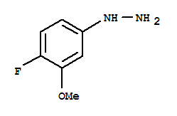 Hydrazine, (4-fluoro-3-methoxyphenyl)-(9ci) Structure,766498-29-7Structure