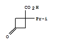 (9ci)-1-(1-甲基乙基)-3-氧代-环丁烷羧酸结构式_766513-48-8结构式