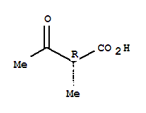 (r)-(9ci)-2-甲基-3-氧代-丁酸结构式_76652-86-3结构式