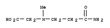 Glycine, n-(3-amino-3-oxopropyl)-n-methyl-(9ci) Structure,767245-99-8Structure