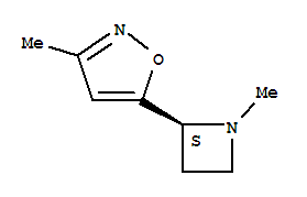 (s)-(9ci)-3-甲基-5-(1-甲基-2-氮杂啶)-异噁唑结构式_767262-92-0结构式