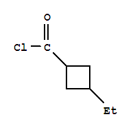 (9ci)-3-乙基-环丁烷羰酰氯结构式_76730-61-5结构式