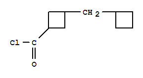 (9ci)-3-(环丁基甲基)-环丁烷羰酰氯结构式_76730-63-7结构式