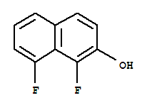 1,8-二氟-2-萘酚结构式_767320-15-0结构式