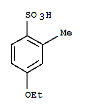 Benzenesulfonic acid, 4-ethoxy-2-methyl-(9ci) Structure,767576-22-7Structure