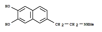 2,3-Naphthalenediol, 6-[2-(methylamino)ethyl]-(9ci) Structure,767579-14-6Structure