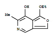 (9ci)-1-乙氧基-6-甲基-呋喃并[3,4-c]吡啶-7-醇结构式_767579-74-8结构式