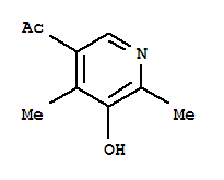 Ethanone, 1-(5-hydroxy-4,6-dimethyl-3-pyridinyl)-(9ci) Structure,768303-23-7Structure