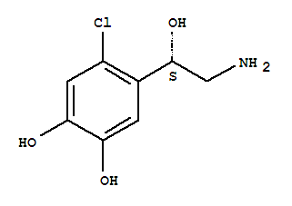 1,2-Benzenediol, 4-[(1s)-2-amino-1-hydroxyethyl]-5-chloro-(9ci) Structure,768345-73-9Structure