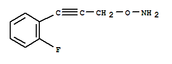 Hydroxylamine, o-[3-(2-fluorophenyl)-2-propynyl]-(9ci) Structure,769093-46-1Structure