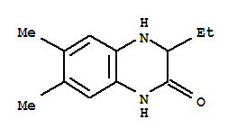 2(1H)-quinoxalinone,3-ethyl-3,4-dihydro-6,7-dimethyl-(9ci) Structure,769132-58-3Structure