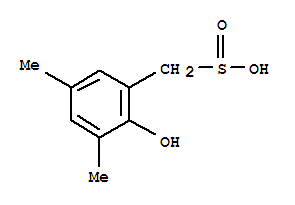 (9ci)-2-羟基-3,5-二甲基-苯甲烷亚磺酸结构式_769867-72-3结构式