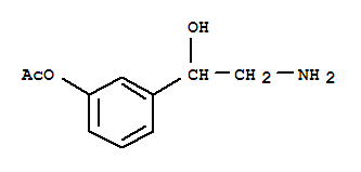 Benzenemethanol, 3-(acetyloxy)-alpha-(aminomethyl)-(9ci) Structure,769873-06-5Structure