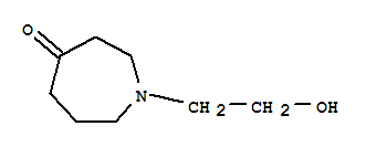 4H-azepin-4-one,hexahydro-1-(2-hydroxyethyl)-(9ci) Structure,770649-78-0Structure