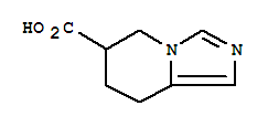 (9ci)-5,6,7,8-四氢-咪唑并[1,5-a]吡啶-6-羧酸结构式_770678-77-8结构式