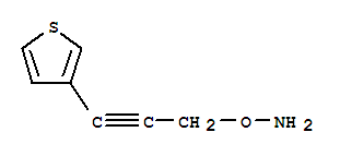 Hydroxylamine, o-[3-(3-thienyl)-2-propynyl]-(9ci) Structure,770683-20-0Structure