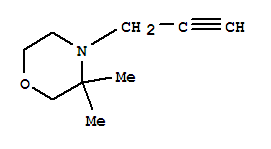 Morpholine, 3,3-dimethyl-4-(2-propynyl)-(9ci) Structure,770693-87-3Structure