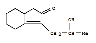 2H-inden-2-one,3,3a,4,5,6,7-hexahydro-1-(2-hydroxypropyl)-(9ci) Structure,770735-87-0Structure