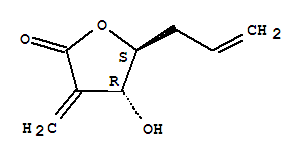 2(3H)-furanone, dihydro-4-hydroxy-3-methylene-5-(2-propenyl)-, (4r,5s)-(9ci) Structure,770744-20-2Structure