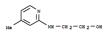 Ethanol, 2-[(4-methyl-2-pyridinyl)amino]-(9ci) Structure,770746-15-1Structure