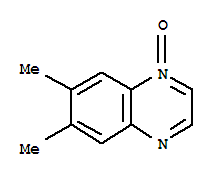 Quinoxaline, 6,7-dimethyl-, 1-oxide Structure,77093-89-1Structure